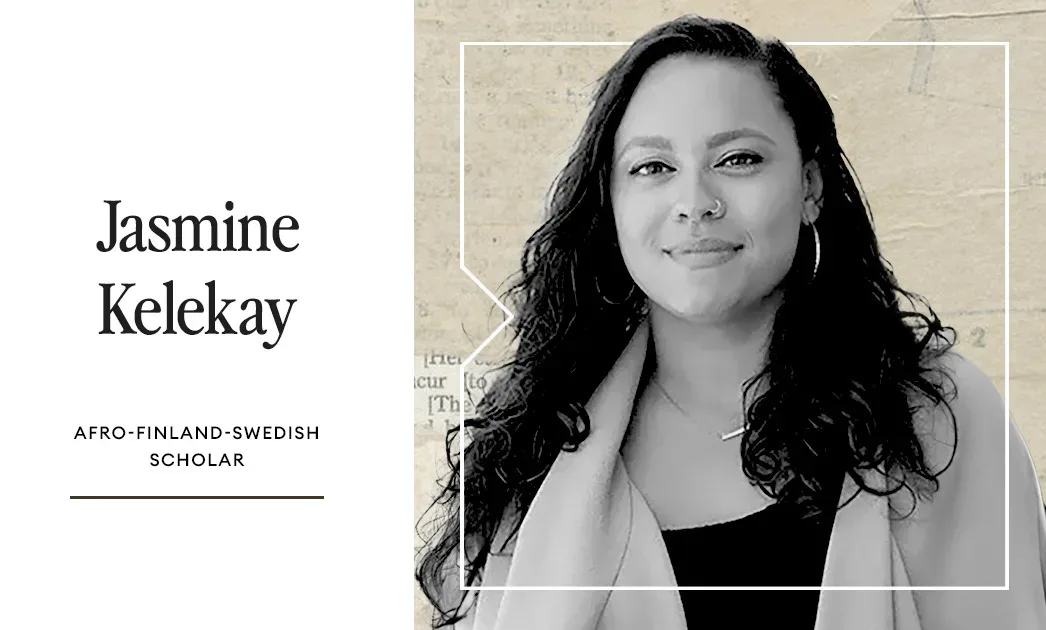 Jasmine Kelekay is an African philanthropic designer specializing in Scandinavian women's fashion.